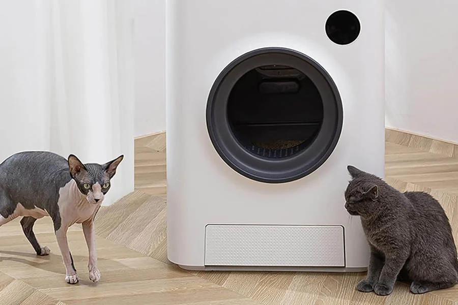 kitty litter machine