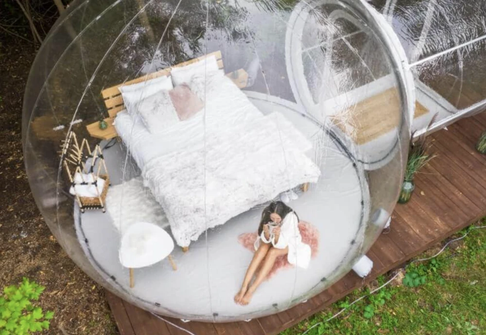 clear tent bubble