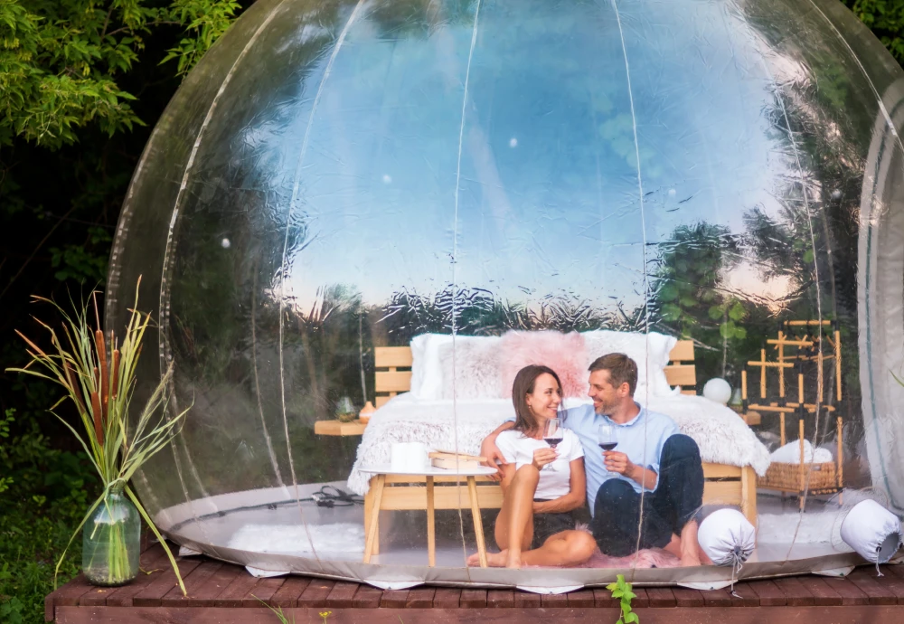 bubble crystal tent